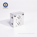 Solenoid valve base valve plate